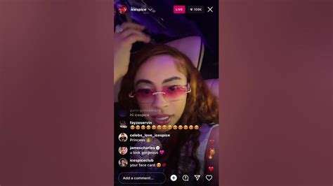 ice spice nipples|ice spice ig live.